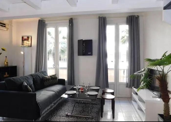 Appartement Beau T1 Bis Centre Juan Les Pins Antibes